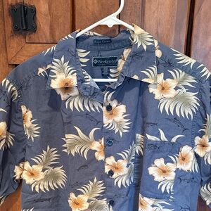 Weekender Floral Hawaiian Men’s Shirt Size L